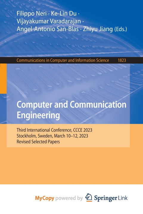 Book Computer and Communication Engineering Filippo Neri