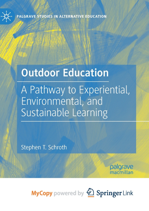 Boek Outdoor Education Stephen T. Schroth