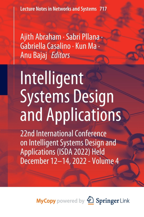 Książka Intelligent Systems Design and Applications Ajith Abraham