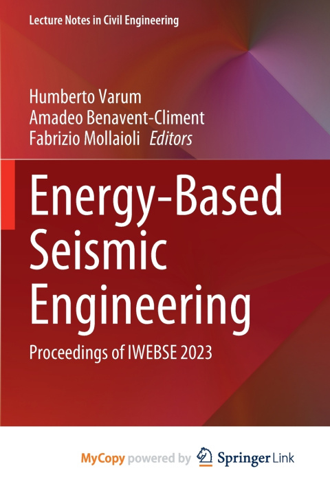 Kniha Energy-Based Seismic Engineering Humberto Varum