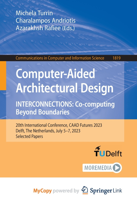 Kniha Computer-Aided Architectural Design. INTERCONNECTIONS Michela Turrin