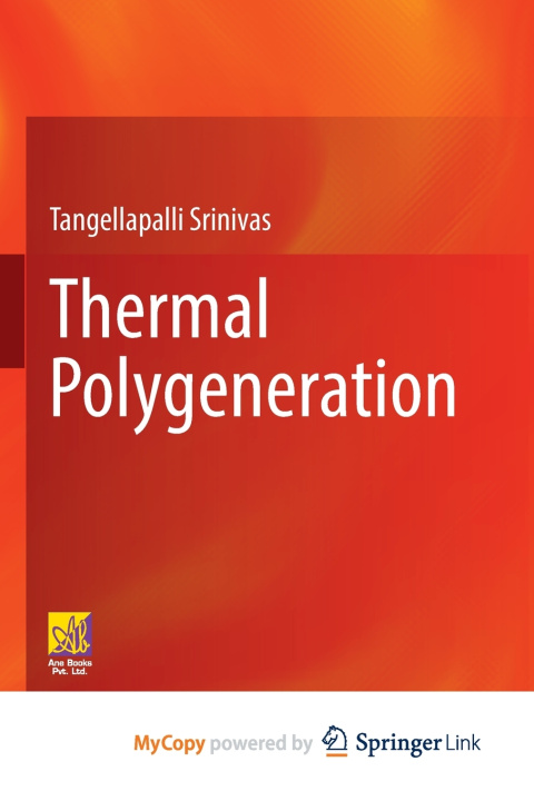 Kniha Thermal Polygeneration Tangellapalli Srinivas