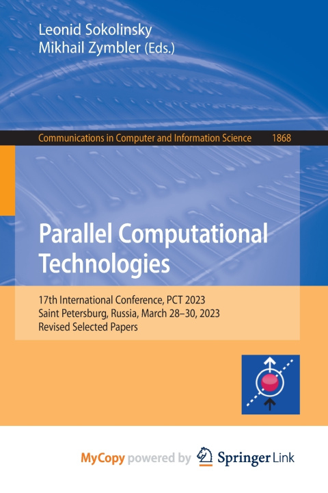 Knjiga Parallel Computational Technologies Leonid Sokolinsky