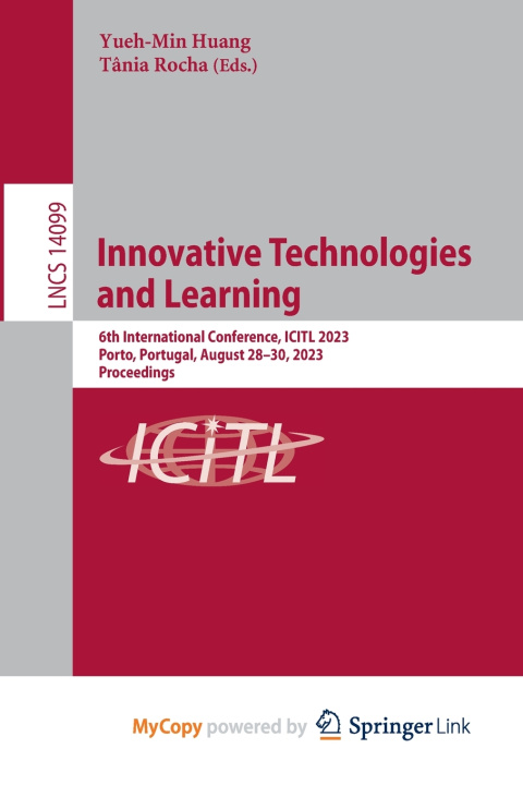 Boek Innovative Technologies and Learning Yueh-Min Huang