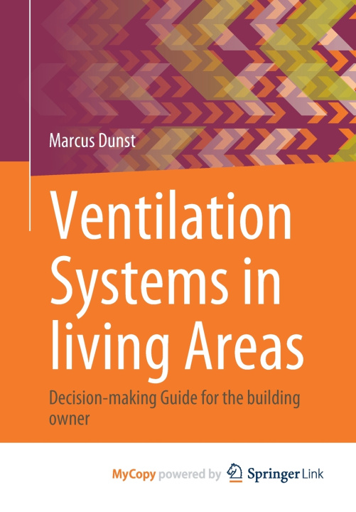 Книга Ventilation Systems in living Areas Marcus Dunst