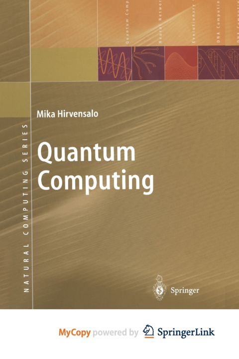 Knjiga Quantum Computing Mika Hirvensalo