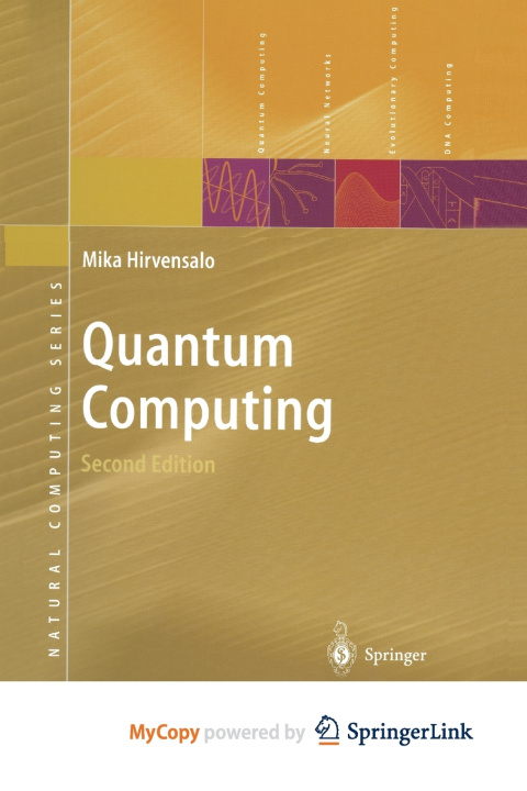 Kniha Quantum Computing Mika Hirvensalo