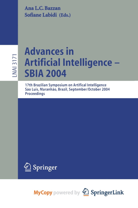 Kniha Advances in Artificial Intelligence - SBIA 2004 Ana L. C. Bazzan