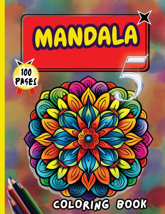 Книга Mandala 5 Coloring Book Peter