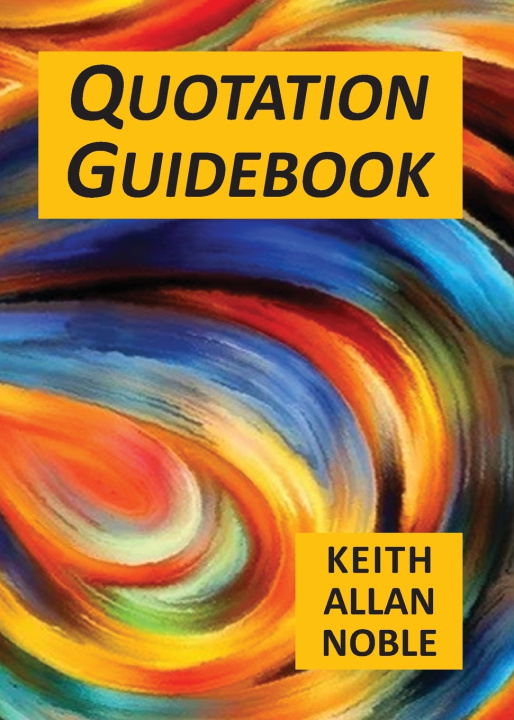 Knjiga Quotation Guidebook KEITH ALLAN NOBLE