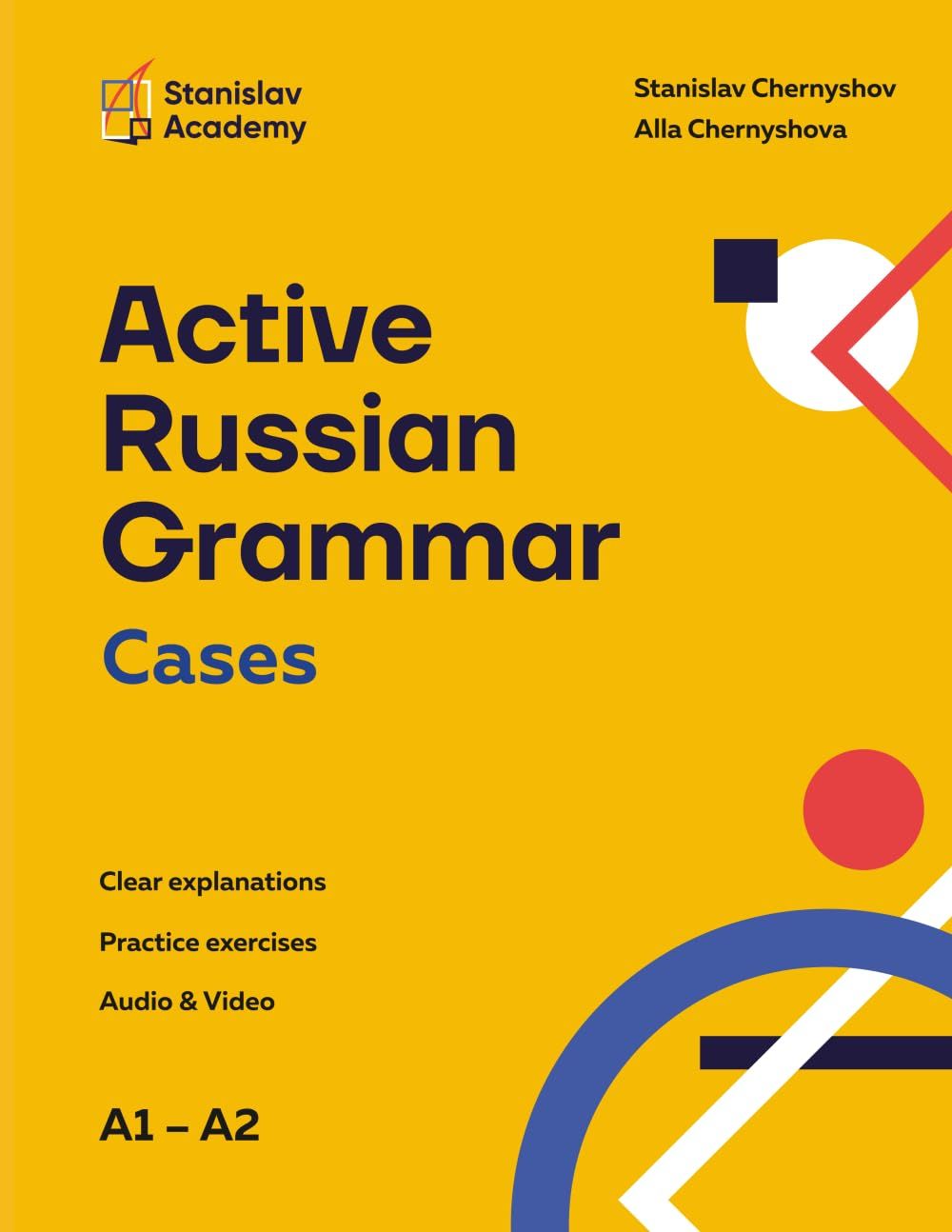 Книга Active Russian Grammar Cases Stanislav Chernyshov