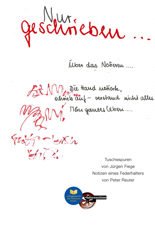 Knjiga Nur geschrieben ... Peter Reuter