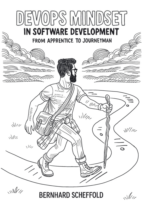Knjiga DevOps Mindset in Software Development Bernhard Scheffold