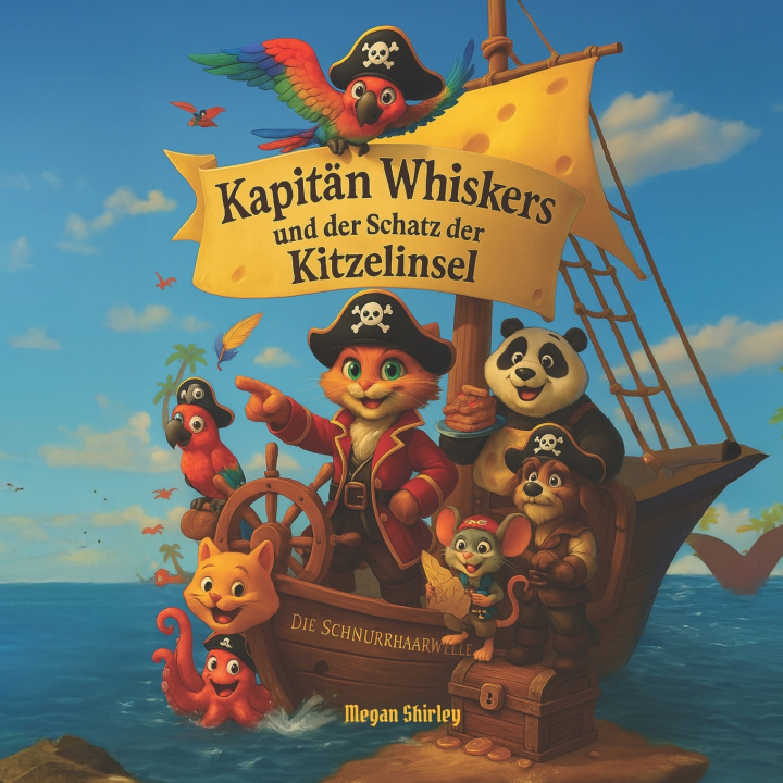 Книга Kapitän Whiskers und der Schatz der Kitzelinsel Megan Shirley
