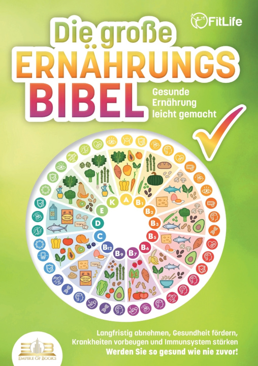 Kniha DIE GROSSE ERNÄHRUNGSBIBEL - Gesunde Ernährung leicht gemacht Fit Life