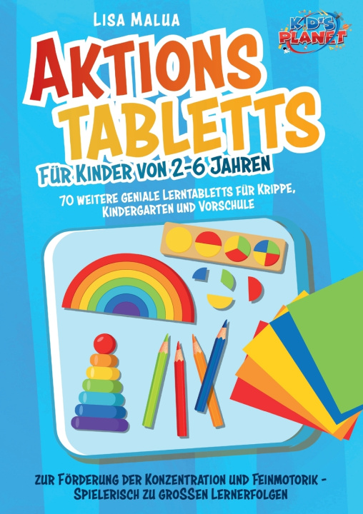 Kniha Aktionstabletts für Kinder von 2-6 Jahren Lisa Malua