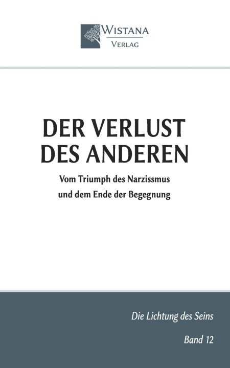 Knjiga Der Verlust des Anderen Wistana Verlag