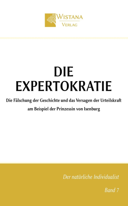 Kniha Die Expertokratie Wistana Verlag