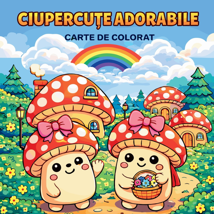 Buch CIUPERCUȚE ADORABILE - Carte de Colorat Johana Iahn