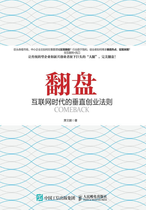 Книга 翻 盘：互联网时代的垂直创业法则 萧文鹏