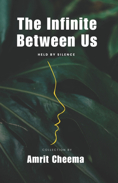 Kniha The Infinite Between Us held by silence Amrit Cheema