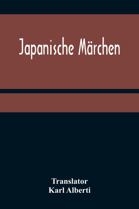 Knjiga Japanische Märchen Karl Alberti