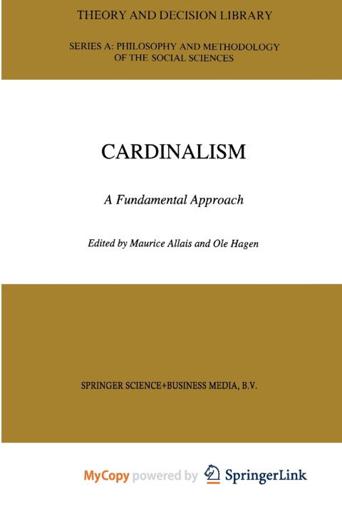 Kniha Cardinalism M. Allais
