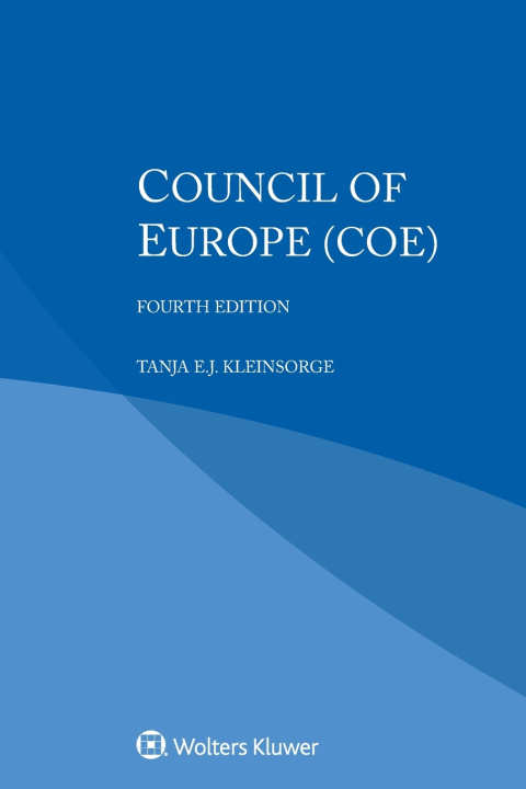Kniha Council of Europe (CoE) Tanja E.J. Kleinsorge