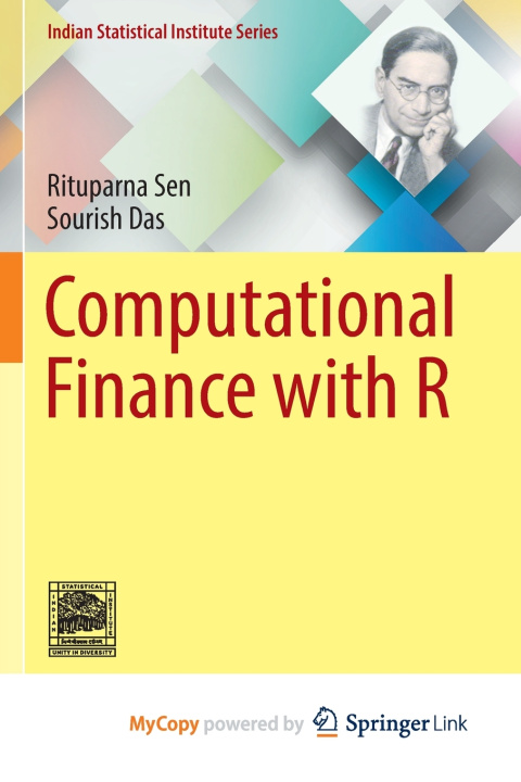 Kniha Computational Finance with R Rituparna Sen