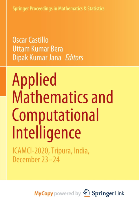 Kniha Applied Mathematics and Computational Intelligence Oscar Castillo