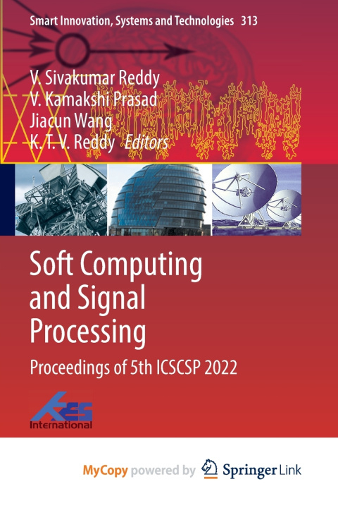 Kniha Soft Computing and Signal Processing V. Sivakumar Reddy