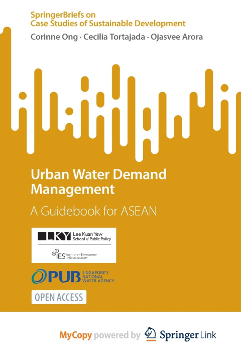 Kniha Urban Water Demand Management Corinne Ong