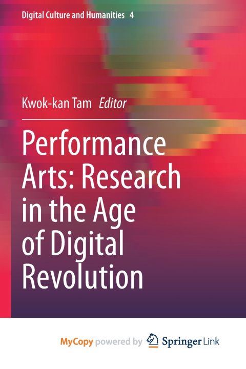 Kniha Performance Arts Kwok-kan Tam