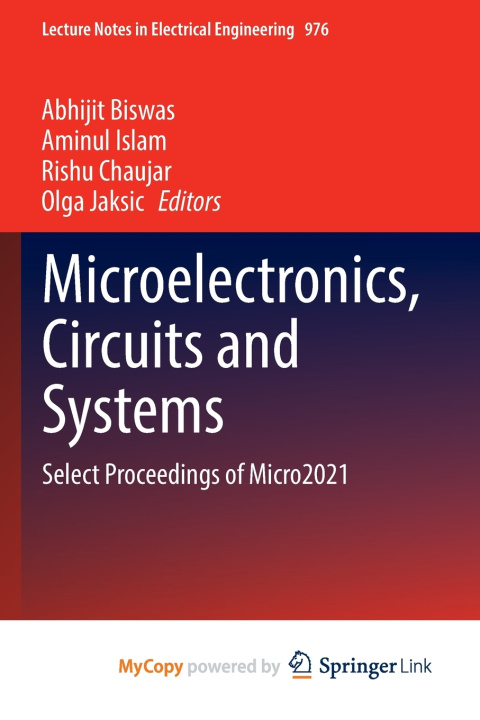 Kniha Microelectronics, Circuits and Systems Abhijit Biswas