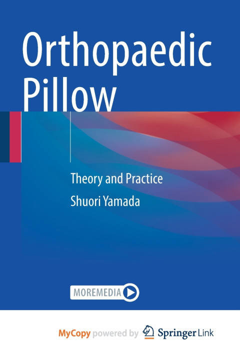 Knjiga Orthopaedic Pillow Shuori Yamada
