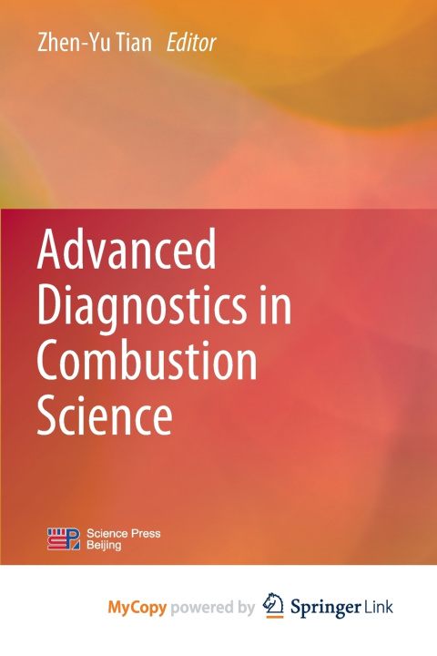 Kniha Advanced Diagnostics in Combustion Science Zhen-Yu Tian