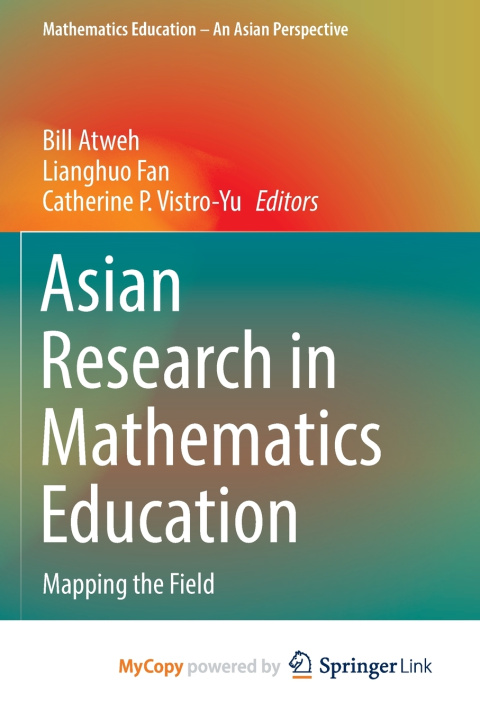 Knjiga Asian Research in Mathematics Education Bill Atweh