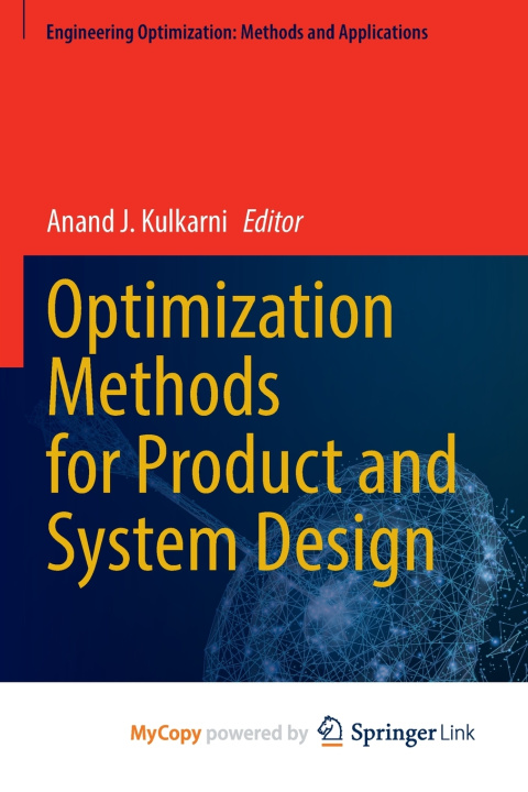 Kniha Optimization Methods for Product and System Design Anand J. Kulkarni