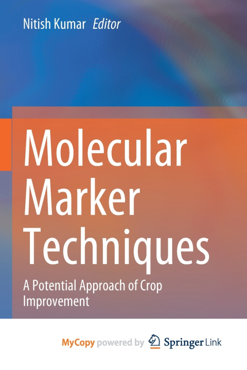 Kniha Molecular Marker Techniques Nitish Kumar