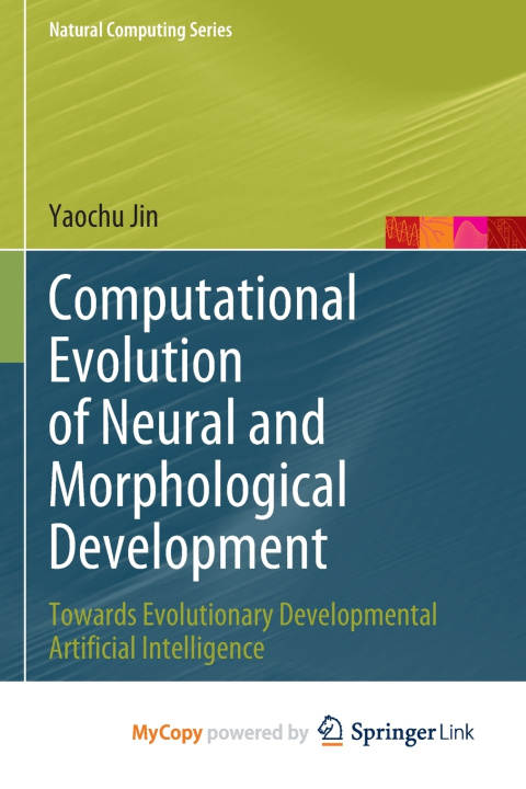 Boek Computational Evolution of Neural and Morphological Development Yaochu Jin