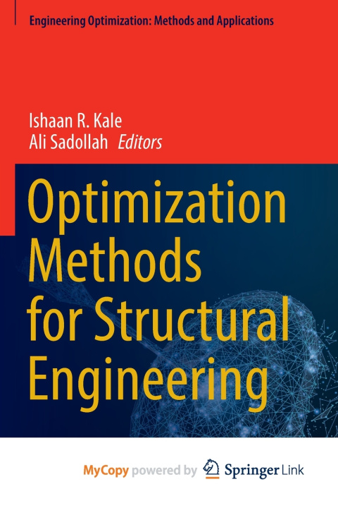 Kniha Optimization Methods for Structural Engineering Ishaan R. Kale