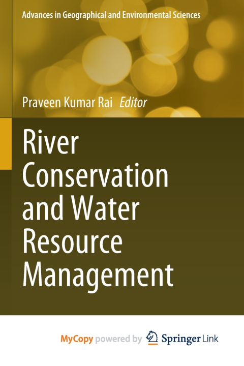 Kniha River Conservation and Water Resource Management Praveen Kumar Rai