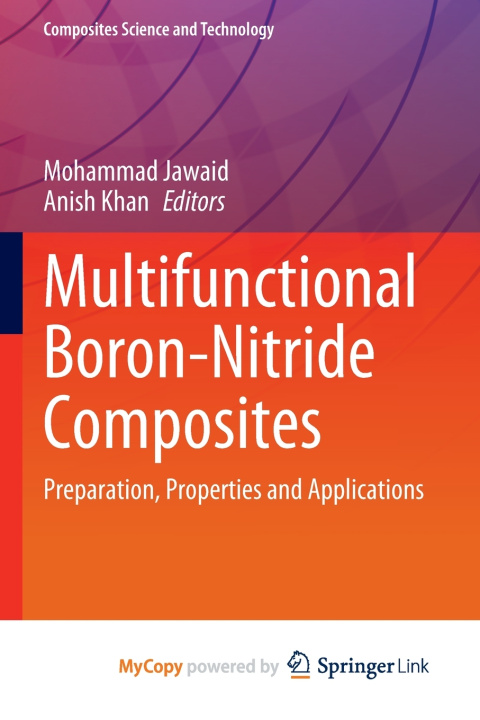 Kniha Multifunctional Boron-Nitride Composites Mohammad Jawaid