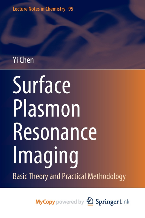 Kniha Surface Plasmon Resonance Imaging Yi Chen