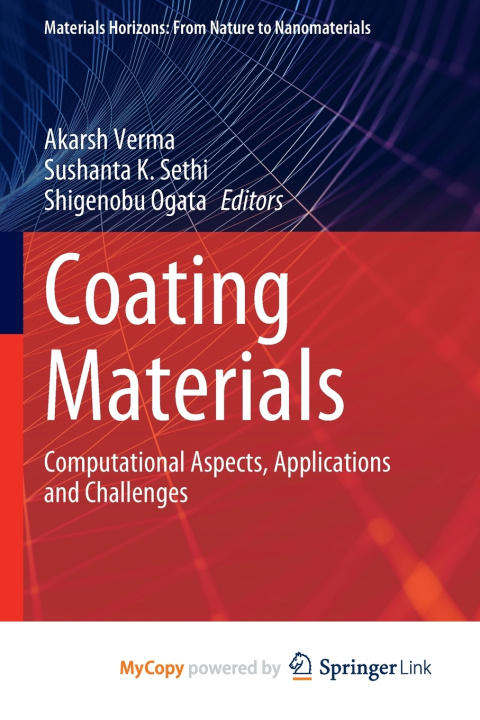 Kniha Coating Materials Akarsh Verma