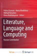 Literature, Language and Computing