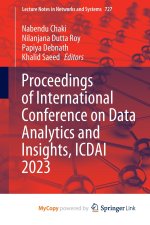 Proceedings of International Conference on Data Analytics and Insights, ICDAI 2023
