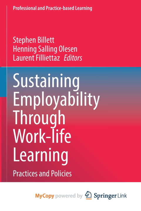 Book Sustaining Employability Through Work-life Learning Stephen Billett