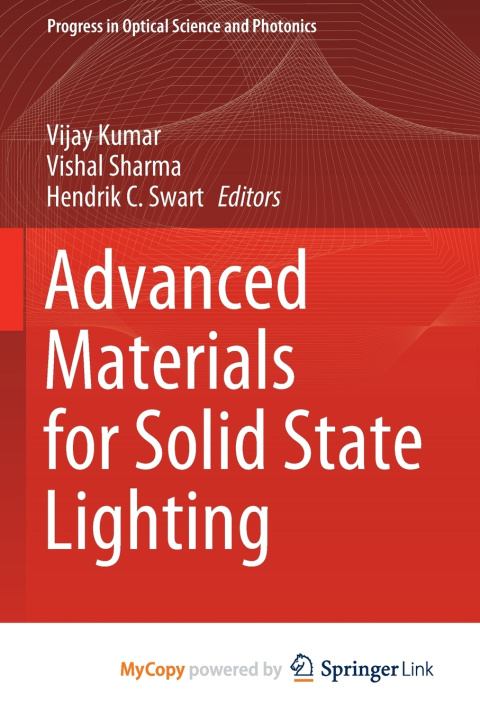 Βιβλίο Advanced Materials for Solid State Lighting Vijay Kumar