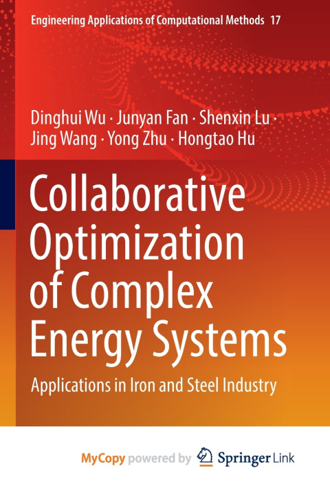 Kniha Collaborative Optimization of Complex Energy Systems Dinghui Wu